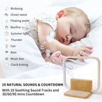 blonbar Sunrise Alarm Clock with Wireless Charging Desk Touch Lamp 3 Level Dimmable Wake-up Light Bedside Lamps for Bedroom Living Room,Sunrise Lamp with 10 Natural White Noise Sound 30/60/90 Mins countdown